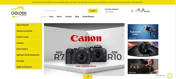 Golden Camera project showcase