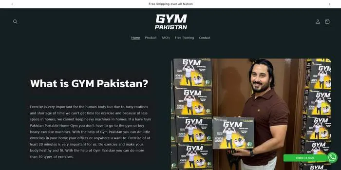 Gym Pak — Fitness Equipment project showcase