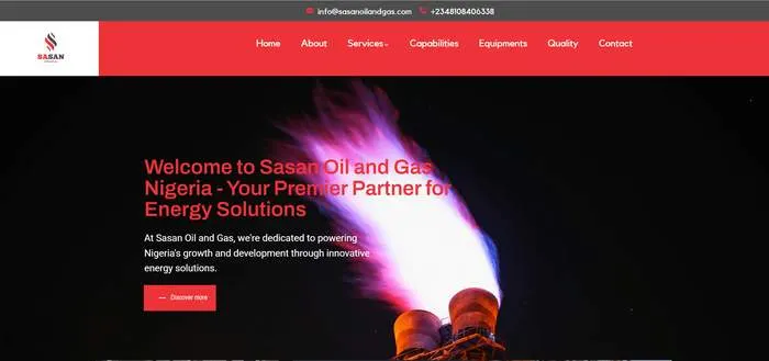 Sassan Oil & Gas project showcase